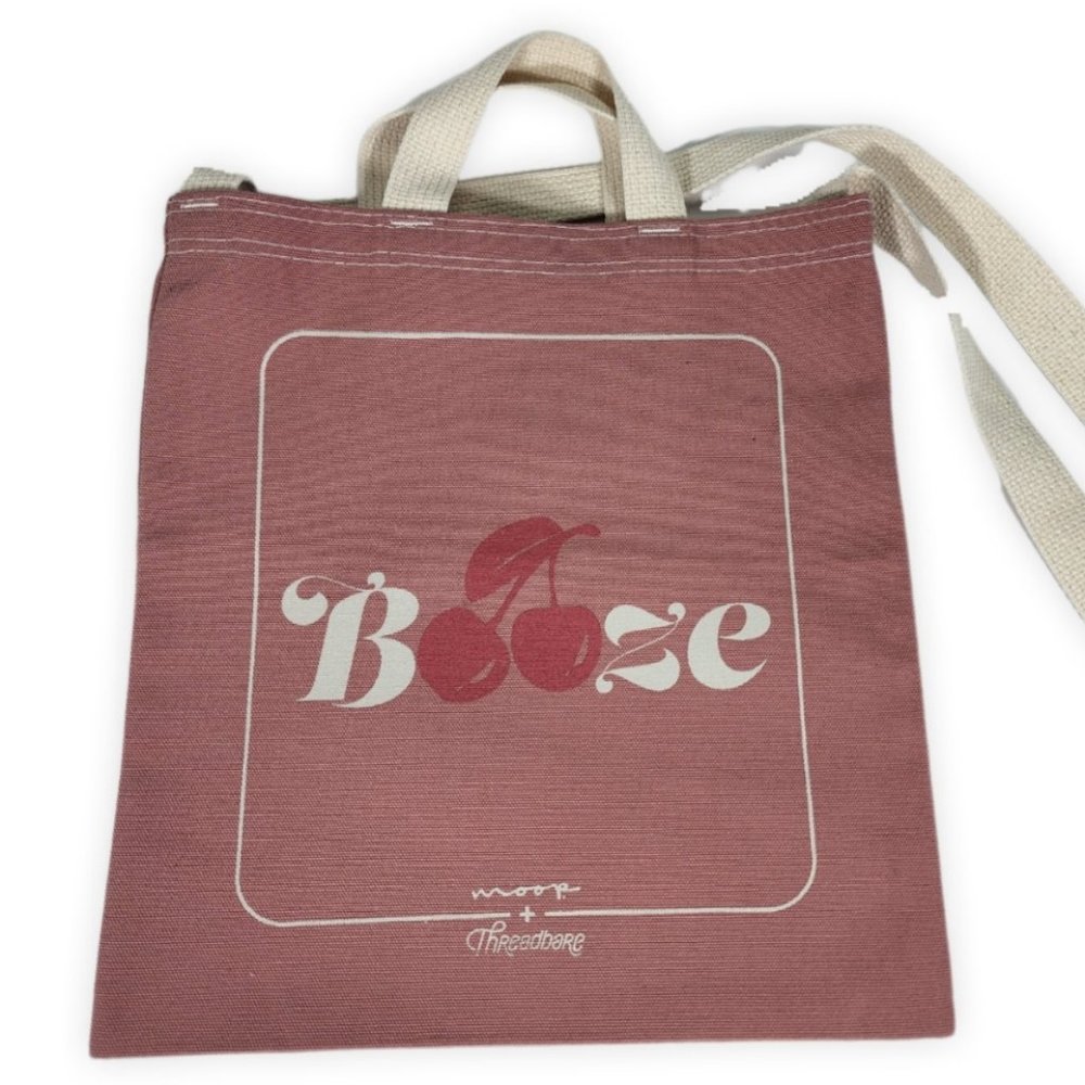 MOOP Limited Edition Graphic "Booze" Tote Bag